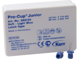 Pro-Cup™ Junior - Packung 30 Stück dunkelblau hart, Screw-Type