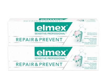 Elmex Sensitive Professional Repair & Prevent zubní pasta 2x75 ml
