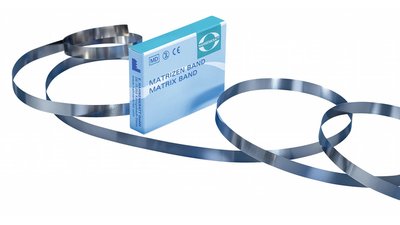 Matrizenband - Nachfüllpackung 1 m Rolle Breite 5 mm, Stärke 0,04 mm