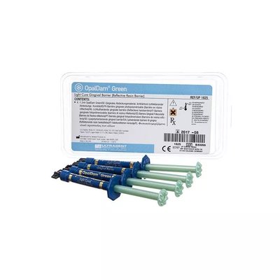 Strzykawka OpalDam Green światłoutwardzalna żywica ochrona 4strz. x 1.2ml UP 1825