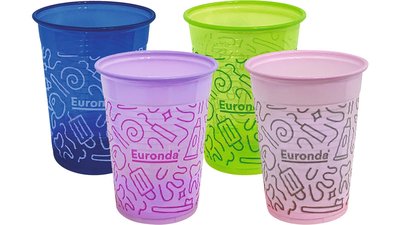 Monoart® Mundspülbecher Graffiti PP