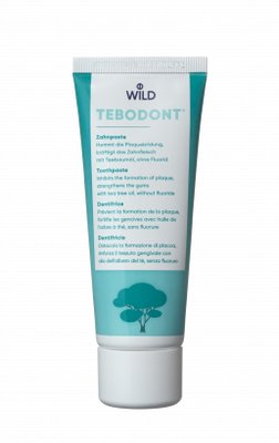 Tebodont zubní pasta bez fluoridů, 75 ml