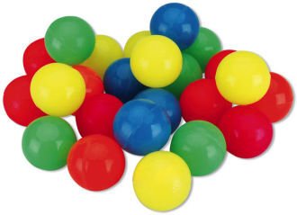 Miratoi skákající míčky, 100ks