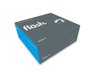 Flash Home Whitening 16% CP 4x3ml gel / 1x3ml AWM / 1 Blocker 1ml / 2 tray sheets / 1 trybox nadtlenek Carbamidu 16% nadtlenek wodoru 5,6%