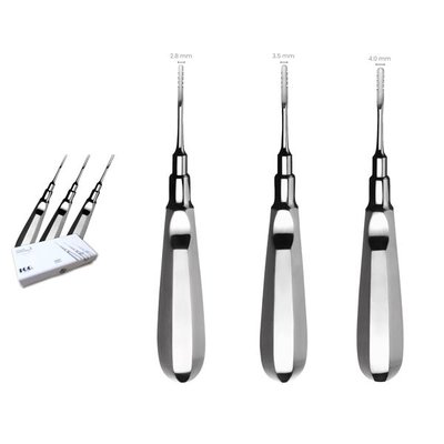 Kostní páky set 3 ks