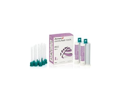 Occlufast rock - materiál na registraci skusu, 2x50ml