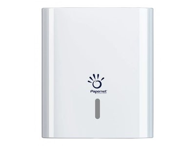 Antibakteriální Zásobník na skládané ručníky "Z" PAPERNET HY-TECH, bílý plast