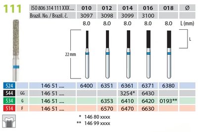 Brousek diamantovaný T 806.314.111.534.014