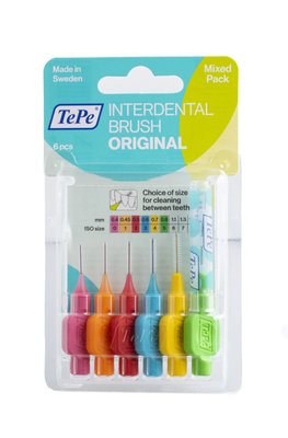 TePe Mix Original mezizubní kartáček 6 ks