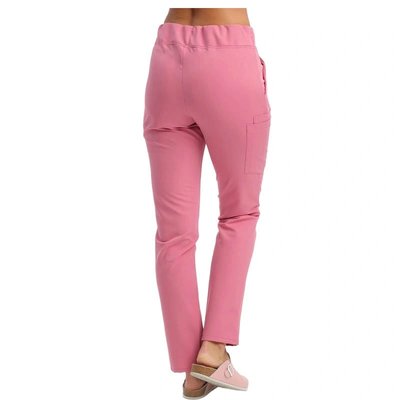 Dámské kalhoty, Elegant Stretch, korálová - XXL