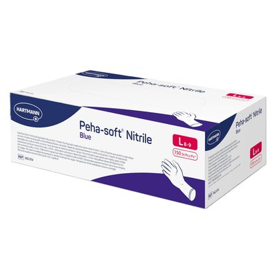 Rukavice Peha-Soft Nitril Blue 150 ks - XS