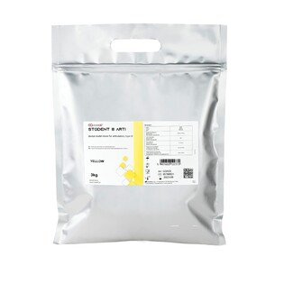 Gips Stodent III kl. twardy żółty - torba PE/AL3kg