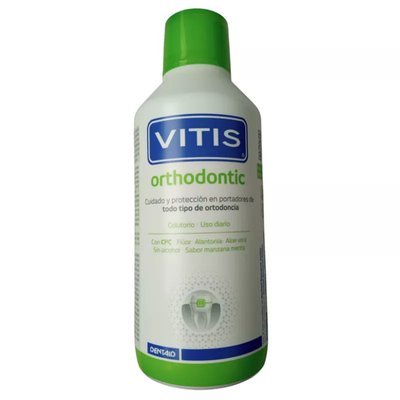 VITIS ORTHODONTIC ortodontyczny płyn do ust miętowo-jabłkowy 500ml