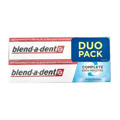 Blend-a-dent Complete Extra Stark fixační krém 2×47 g