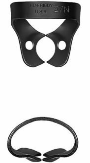 Rubber Dam Clamp 27N Hu-Friedy Black Line