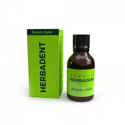 Roztok z bylin Herbadent, 25 ml