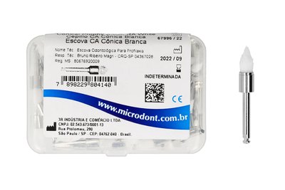 Szczoteczka do kątnicy - duży płomyk 100 szt.