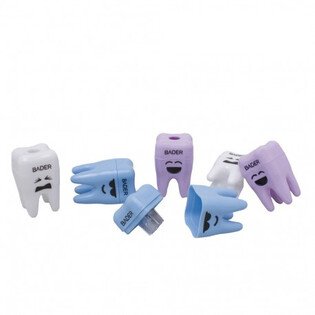 Zabawki BADER temperówka ząbek 24szt./op MOLAR FACE SHARPENER