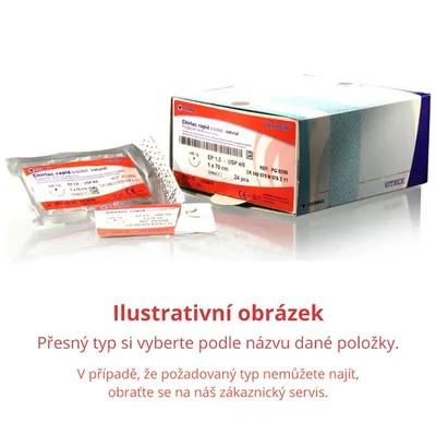 Chirlac rapid natural DSM12 EP1 USP5/0, 1x45cm, 24ks