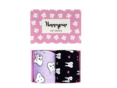 HappyPop dámské ponožky 2ks, dárkový box