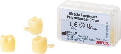 Directa Temporary Polycarbonate Kronen