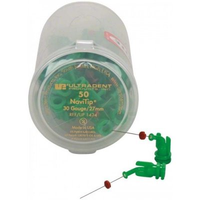 NaviTip kanyly 30G 27 mm 50 ks, zelené