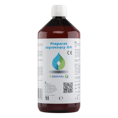Preparat czyszczący DA do smarownicy 1 l V-Dental