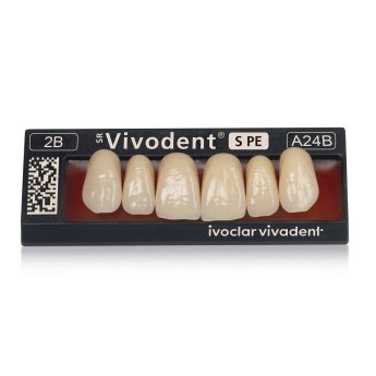 ZUBY SR Vivodent S PE A5/01 dolní, 6ks