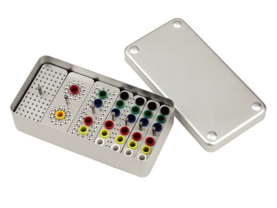 Endo box na gutaperčové čepy a nástroje - Large Combi (818-001)