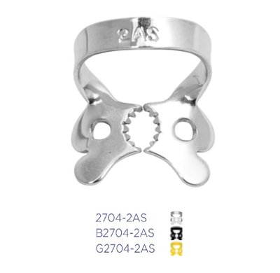 Kofferdamová spona 2AS - premolar