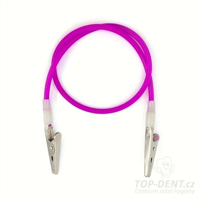 Držák na podbradníky / bryndáky (různé barvy), 1ks - Barva:: Fialová