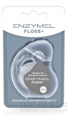 ENZYMEL Floss+ expandující enzymová zubní nit, 30 m