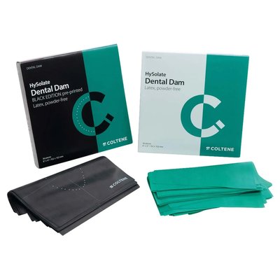 HySolate Latex Dental Dam - Modrý Medium