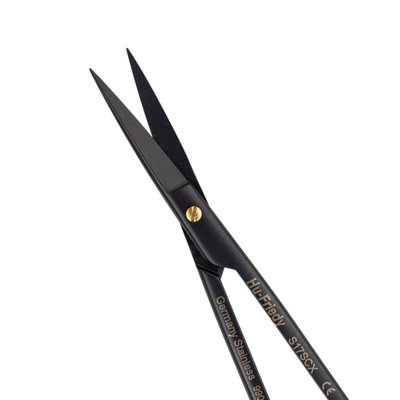 S17SCX - SCISSORS IRIS #17 STRAIGHT SUPERCUT 11,5CM BLACK LINE - 1 ks