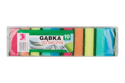 Gąbka kuchenna 10 szt. BRATEK
