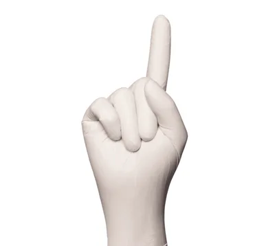 Rukavice NITRIL 100ks bílé vel. XS