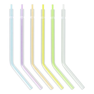 Końcówki do dmuchawki plastikowe kolorowe 250 szt. COTISEN