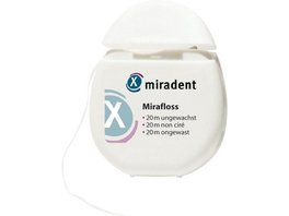 Mirafloss® - Spenderbox 20 m Zahnseide ungewachst