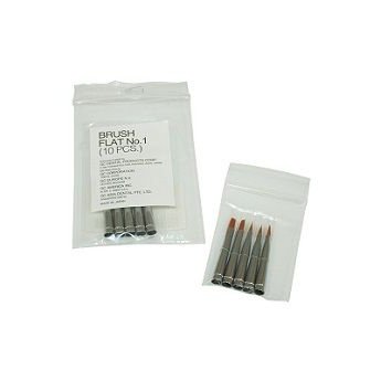 GC Gradia Brush Flat štětec pro práci s kompozitem-plochý 10ks