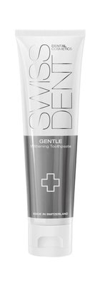 SWISSDENT Gentle bělící zubní pasta 100 ml + zubní kartáček Swissdent ZDARMA