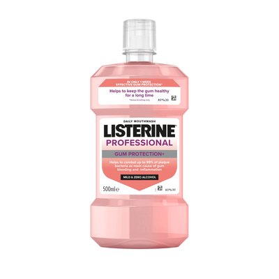 Listerine Professional Gum Protection+ ústní voda 500 ml