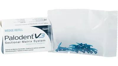 Palodent® V3 Teilmatrizensystem Keile - Packung 100 Stück groß