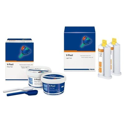 V-Posil Starter Kit 450 Putty Fast/Light Fast VOCO - Starter Kit 450