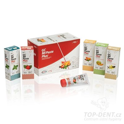 GC MI Paste Plus fluoridový gel pack 10x40g (mix)