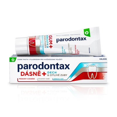 Parodontax Dásně + Dech & Citlivé zuby zubní pasta 75 ml
