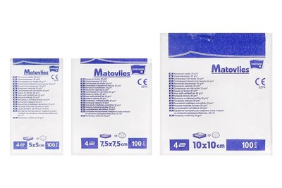 Kompresy włókninowe niejałowe 100 szt. Matopat