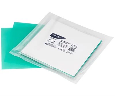 ORBIS kofferdam s latexem, tmavě zelený 15x15cm 36 ks