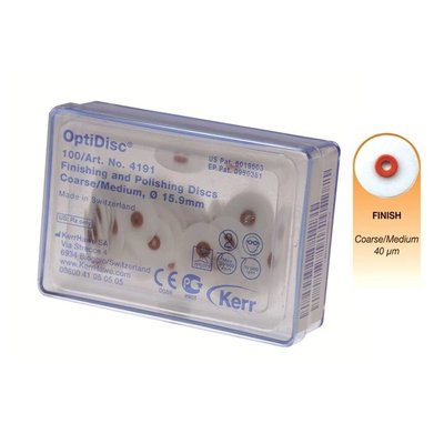 OptiDisc hrubý Coarse - Medium, 100 ks - 15,9 mm