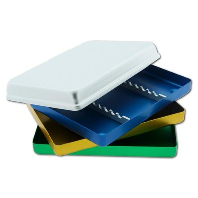 Tácek aluminium 28x18x1,9cm, tyrkysový