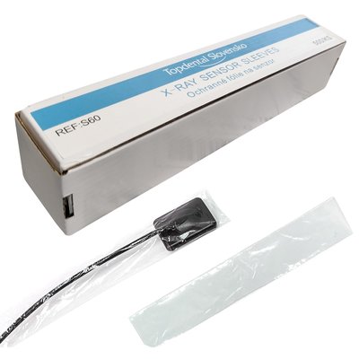 X-RAY Sensor Sleeves ochranné fólie na senzory TOPDENTAL - S61 – 20 cm x 4.2 cm